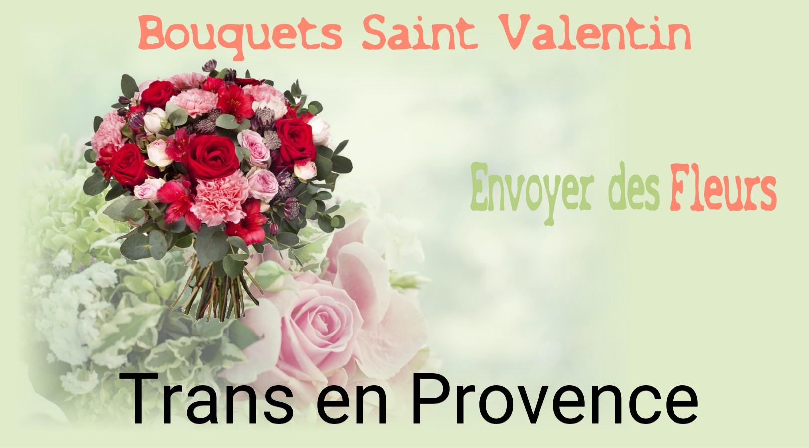 Roses de Saint-Valentin livrées à Trans-en-Provence